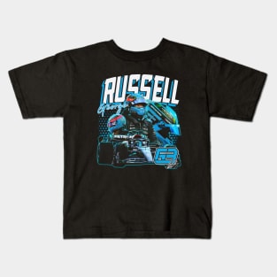 George Russell Vintage Kids T-Shirt